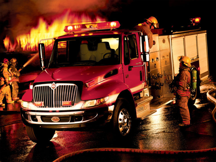 20, 02international, Durastar, 4400, Firetruck, Hg HD Wallpaper Desktop Background