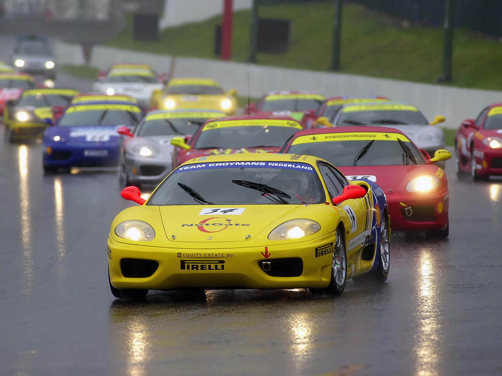 2003, Ferrari, 360, Challenge, Supercar, Supercars, Race, Racing Wallpaper