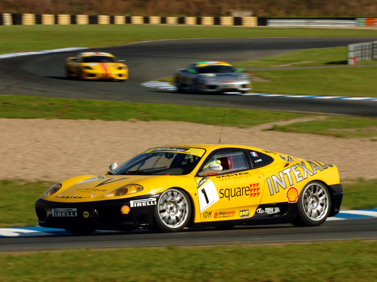 2003, Ferrari, 360, Challenge, Supercar, Supercars, Race, Racing HD Wallpaper Desktop Background