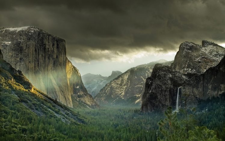 landscapes, Yosemite HD Wallpaper Desktop Background