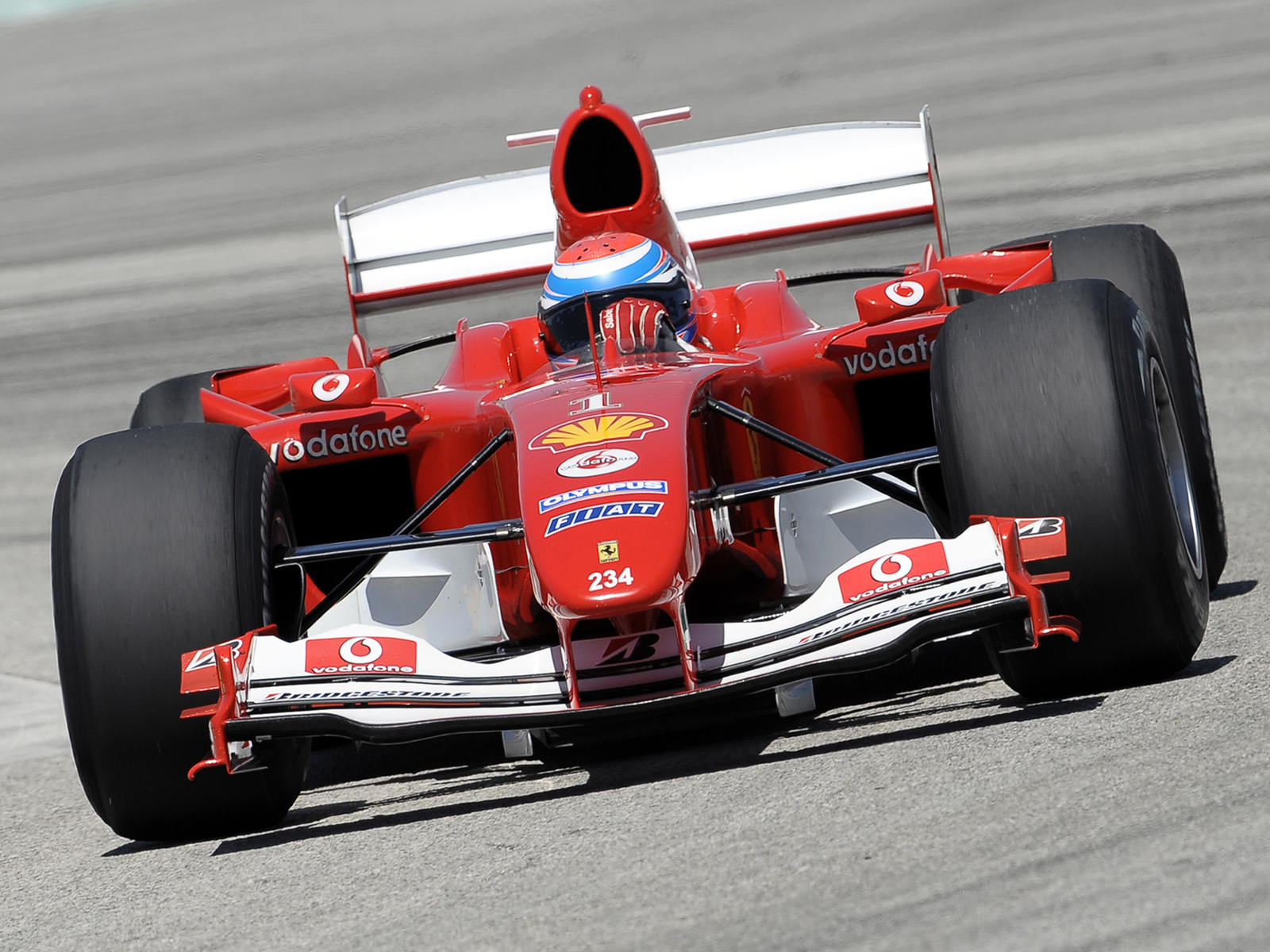 2004, Ferrari, F2004, Formula, One, F 1, Race, Racing, Fe Wallpaper