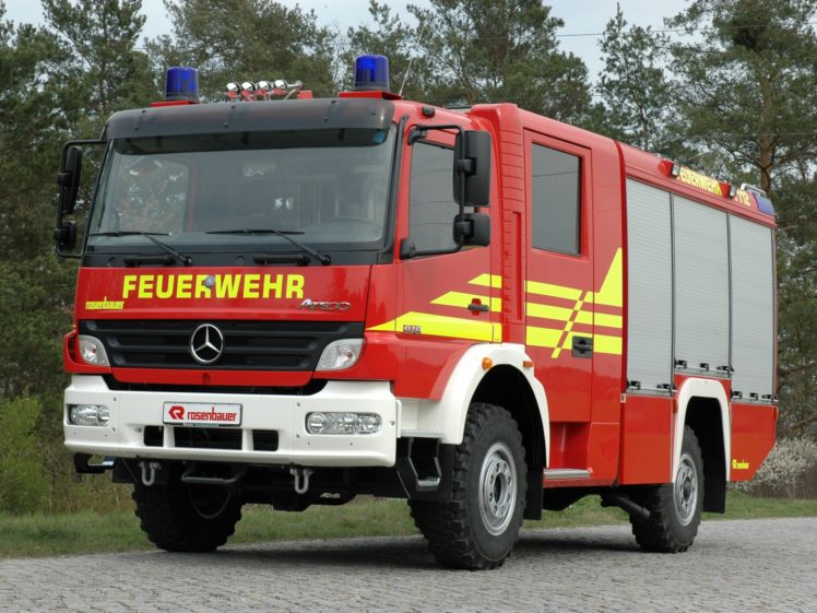 2005, Rosenbauer, Mercedes, Benz, Atego, 918, Feuerwehr, Firetruck HD Wallpaper Desktop Background