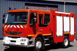 2006, Renault, Midlum, Crew, Cab, 4×2, Firetruck