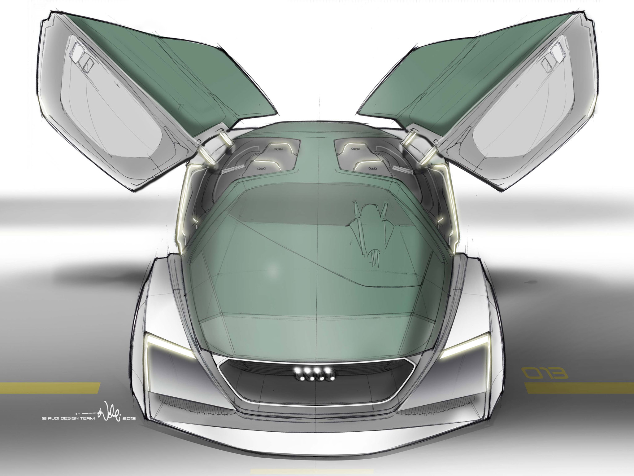 2013, Audi, Quattro, Shuttle, Fleet, Concept Wallpaper