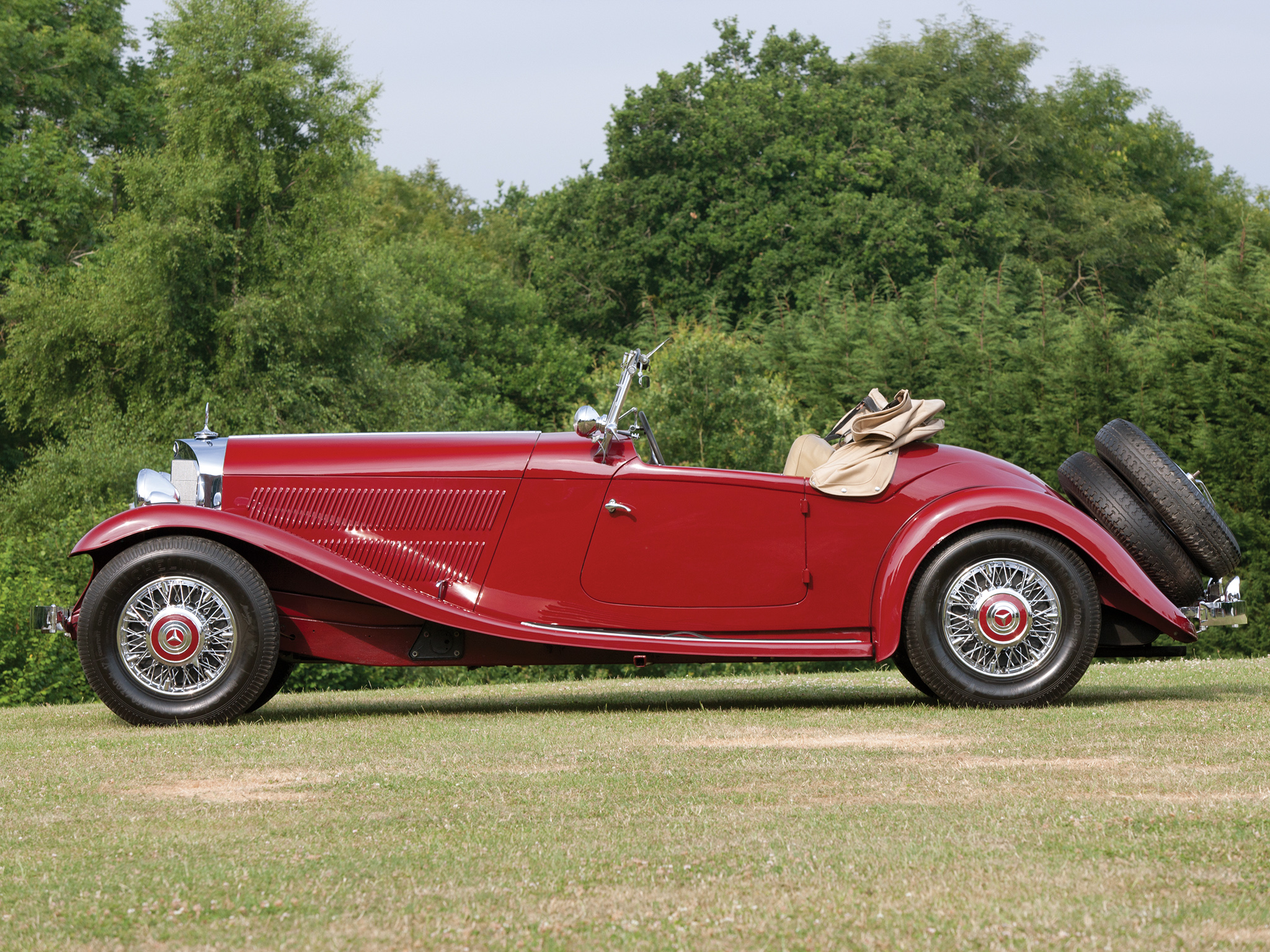 1933, Mercedes, Benz, 380, K, Sport, Roadster, W22, Retro, Fs Wallpaper