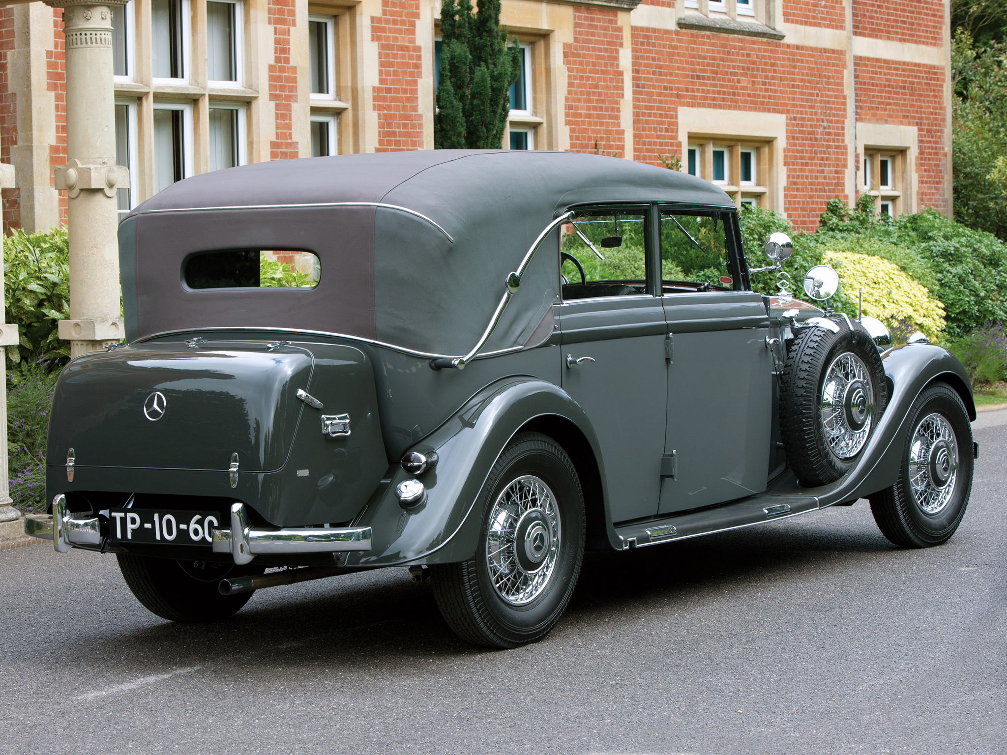 1937, Mercedes, Benz, 320, Pullman, Cabriolet, W142, Luxury, Retro Wallpaper