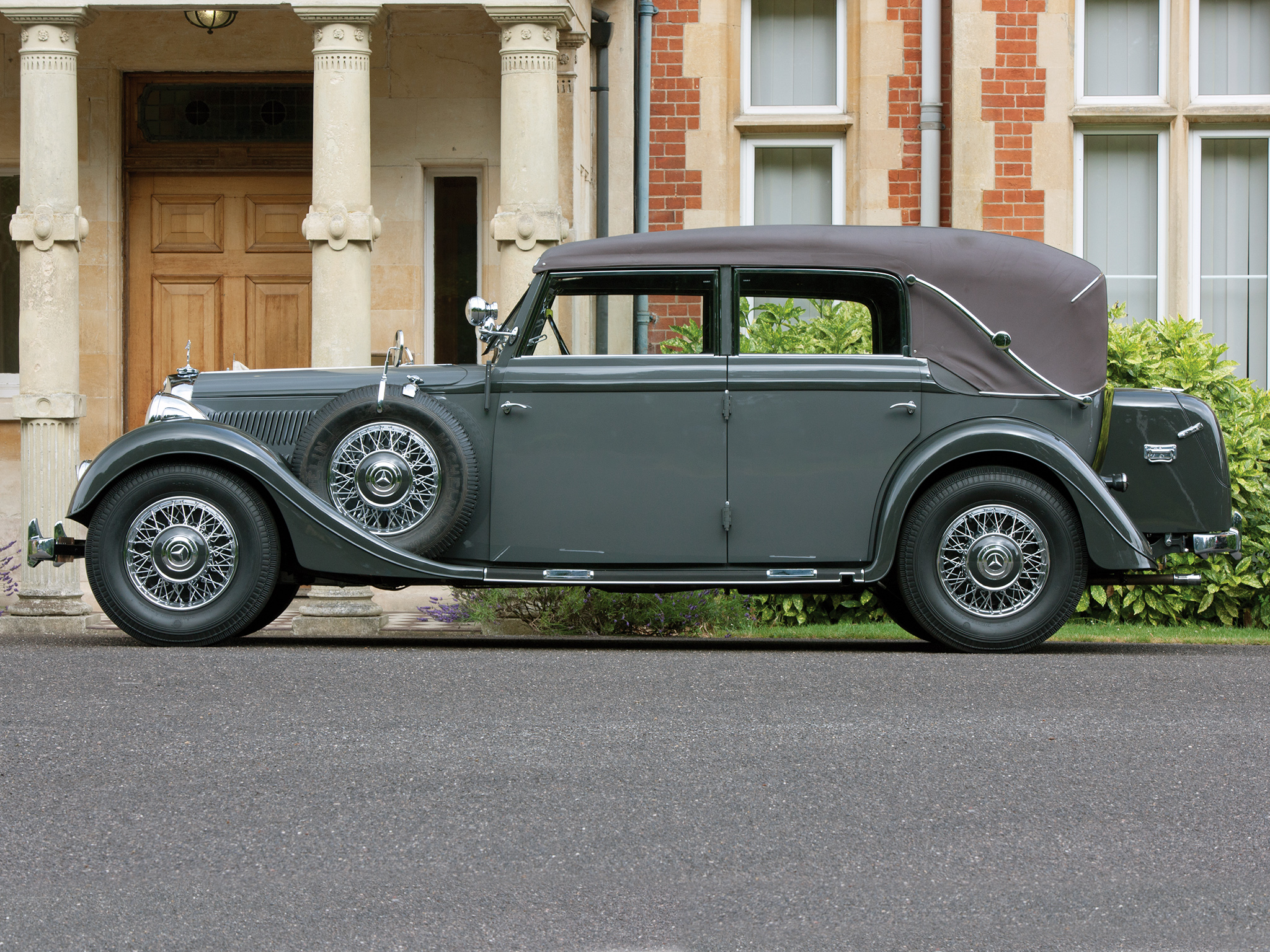 1937, Mercedes, Benz, 320, Pullman, Cabriolet, W142, Luxury, Retro, Gd Wallpaper