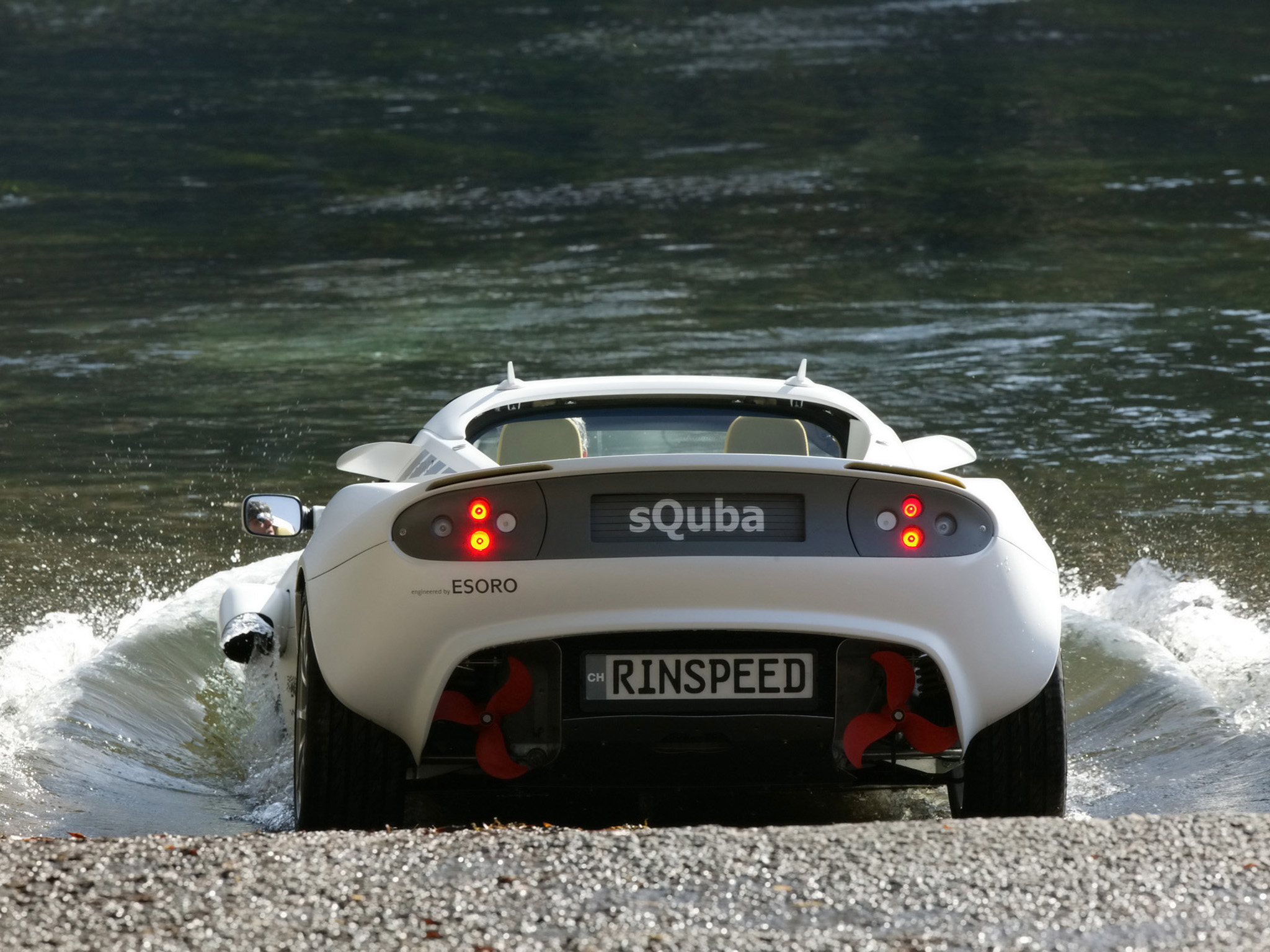 2008, Rinspeed, Squba, Concept, Amphibious, Supercar, Supercars Wallpaper