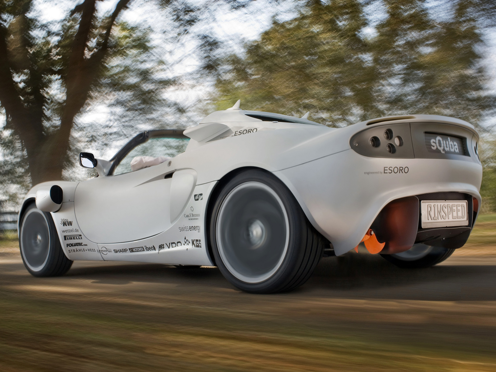 2008, Rinspeed, Squba, Concept, Amphibious, Supercar, Supercars, Fi Wallpaper