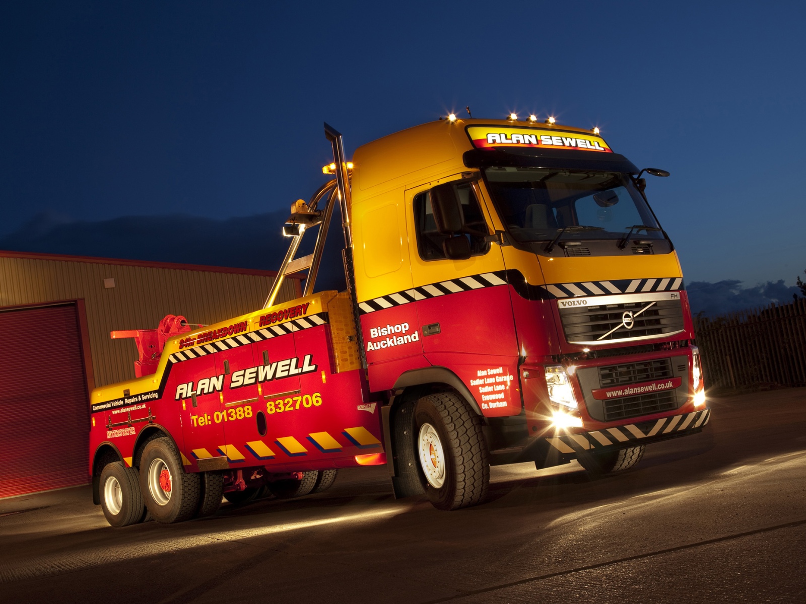 2009, Volvo, F h, 6x2, Wrecker, Uk spec, Towtruck, Semi, Tractor Wallpaper