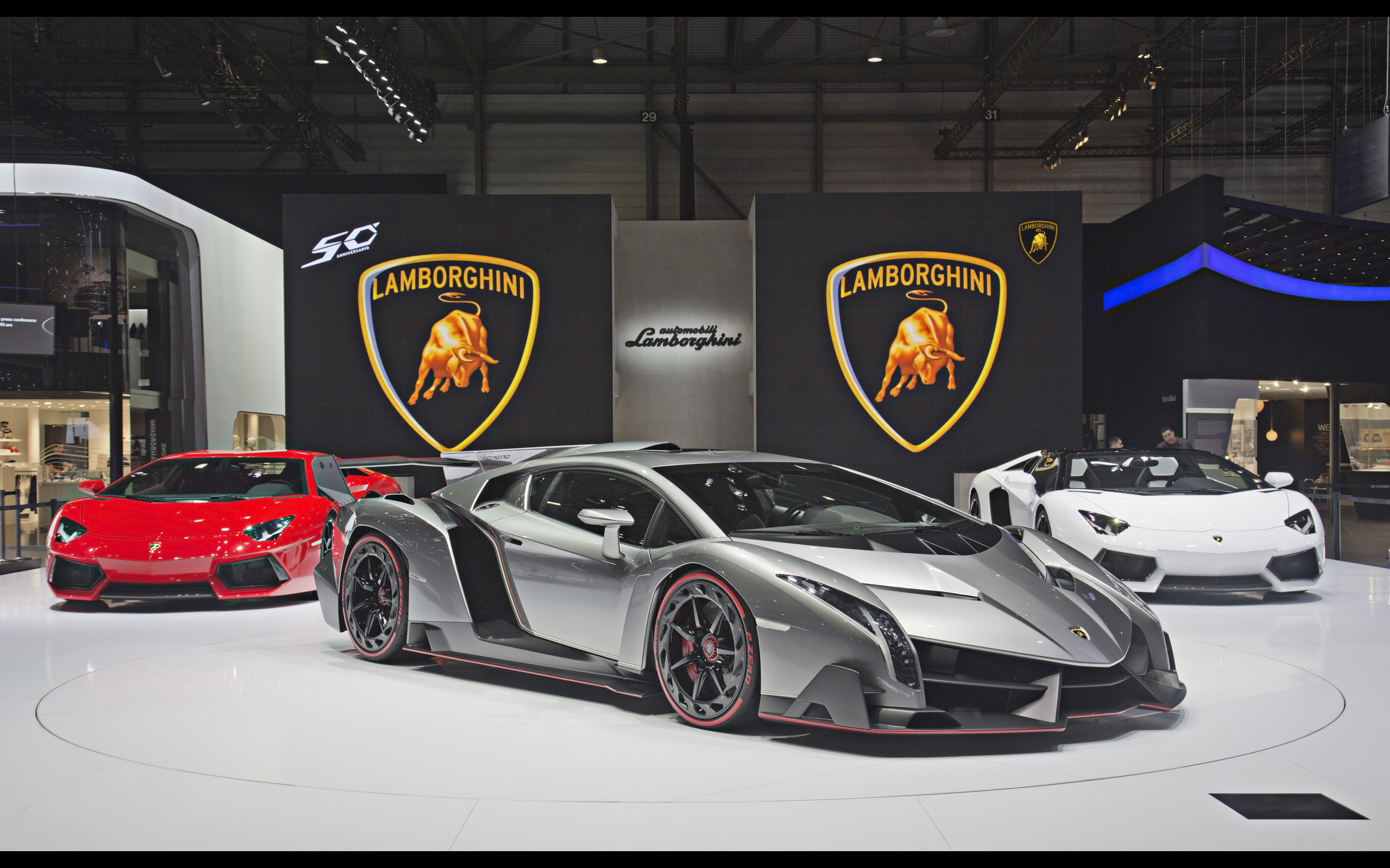 2013, Lamborghini, Veneno, Supercar, Supercars Wallpaper