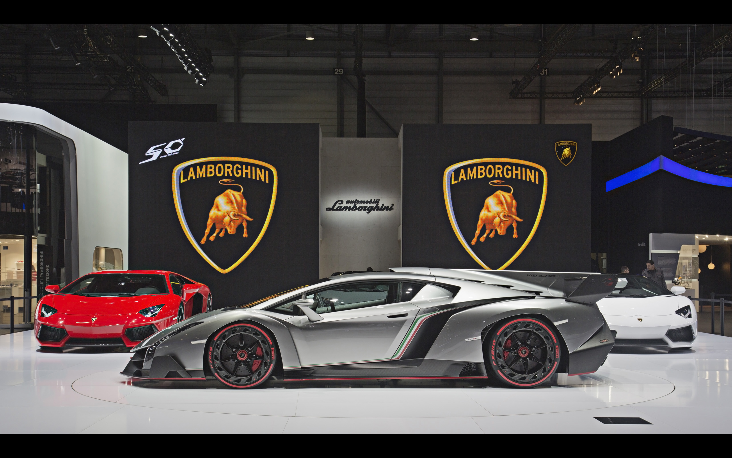 2013, Lamborghini, Veneno, Supercar, Supercars Wallpaper