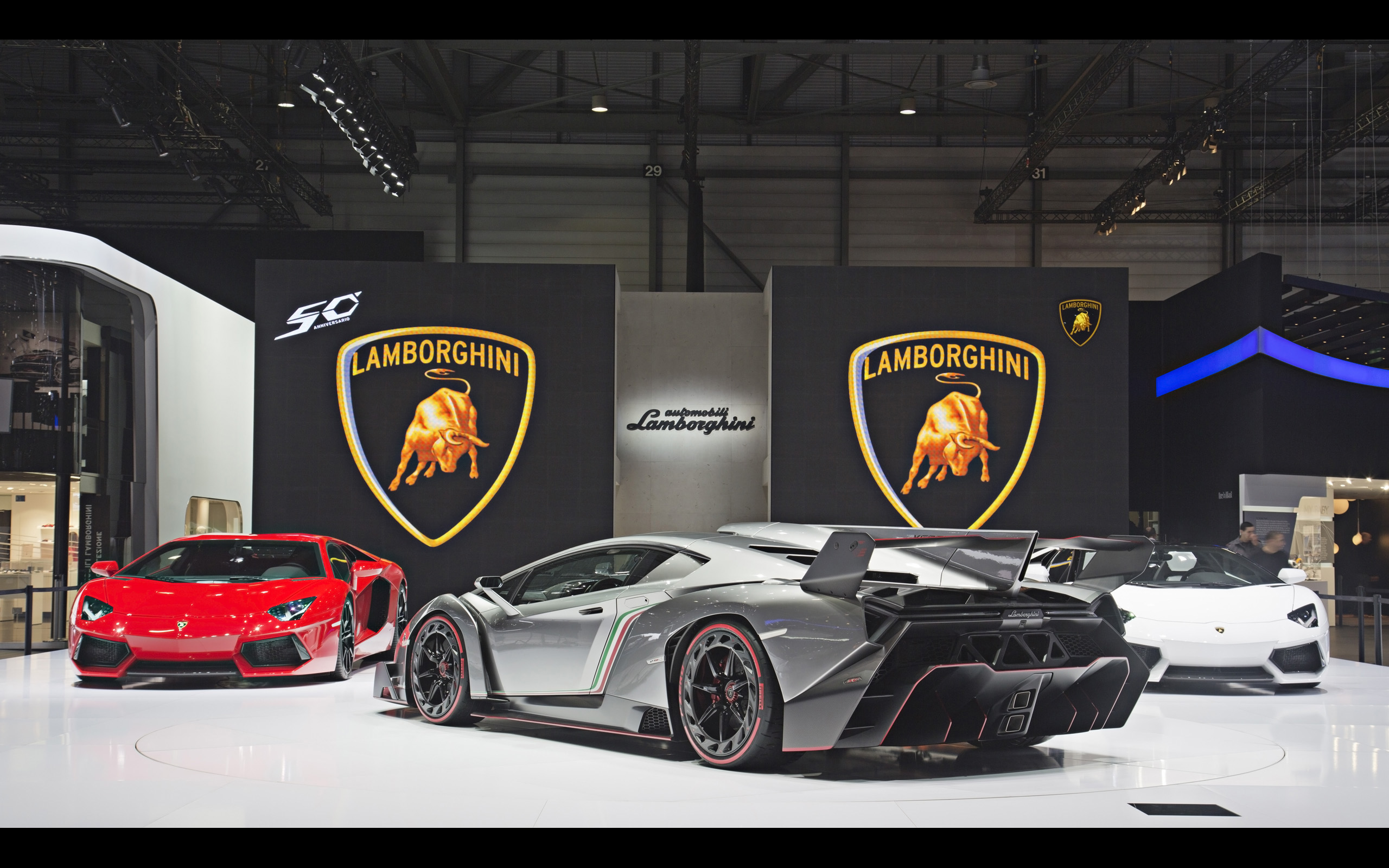 2013, Lamborghini, Veneno, Supercar, Supercars Wallpaper