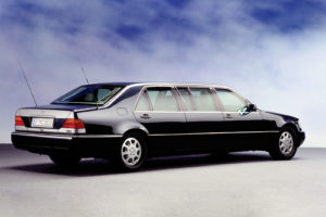 1993, Armored, Mercedes, Benz, S, 600, L, Pullman, Guard, V140, Luxury