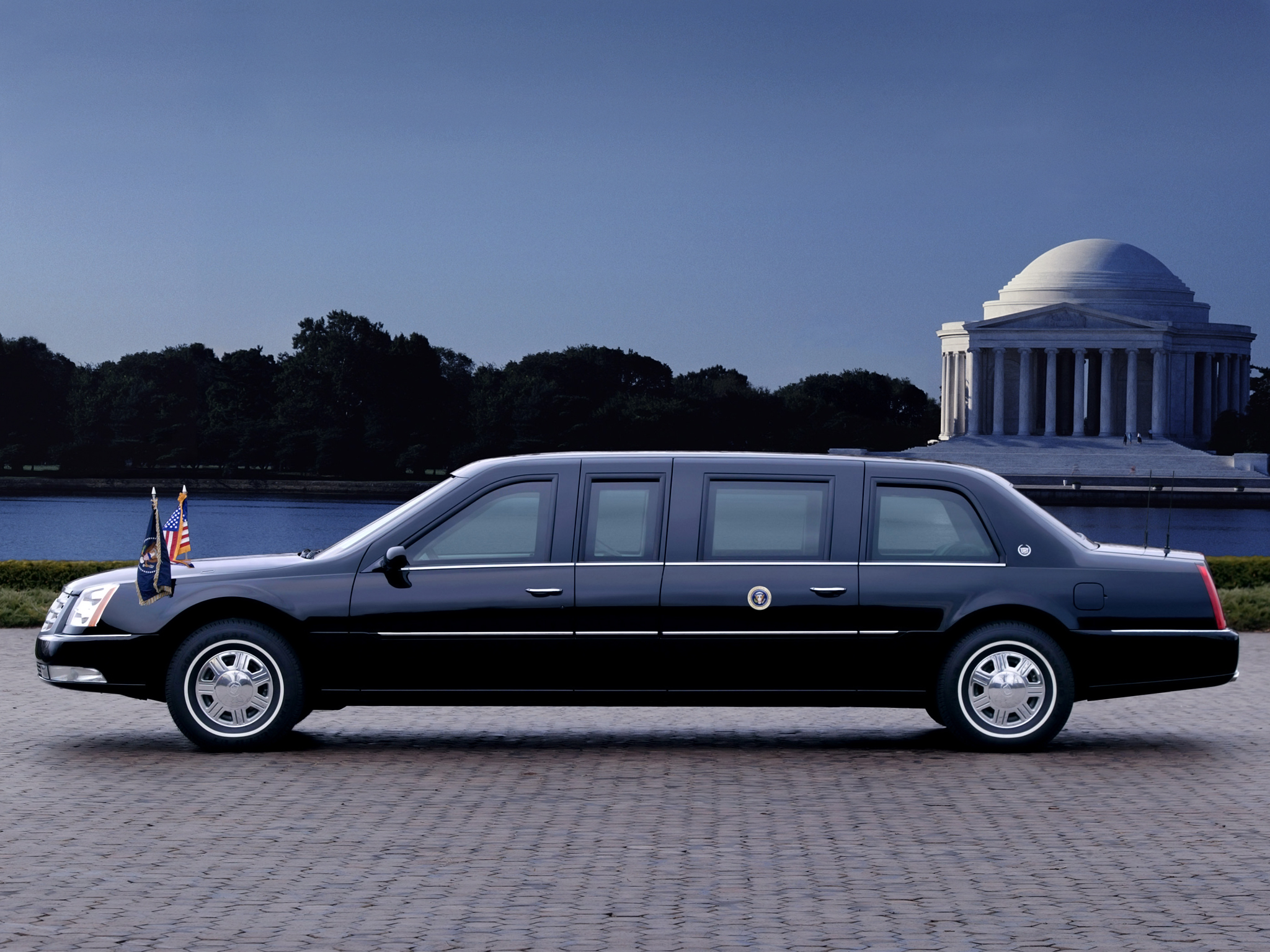 2005, Armored, Cadillac, Presidential, Luxury Wallpaper