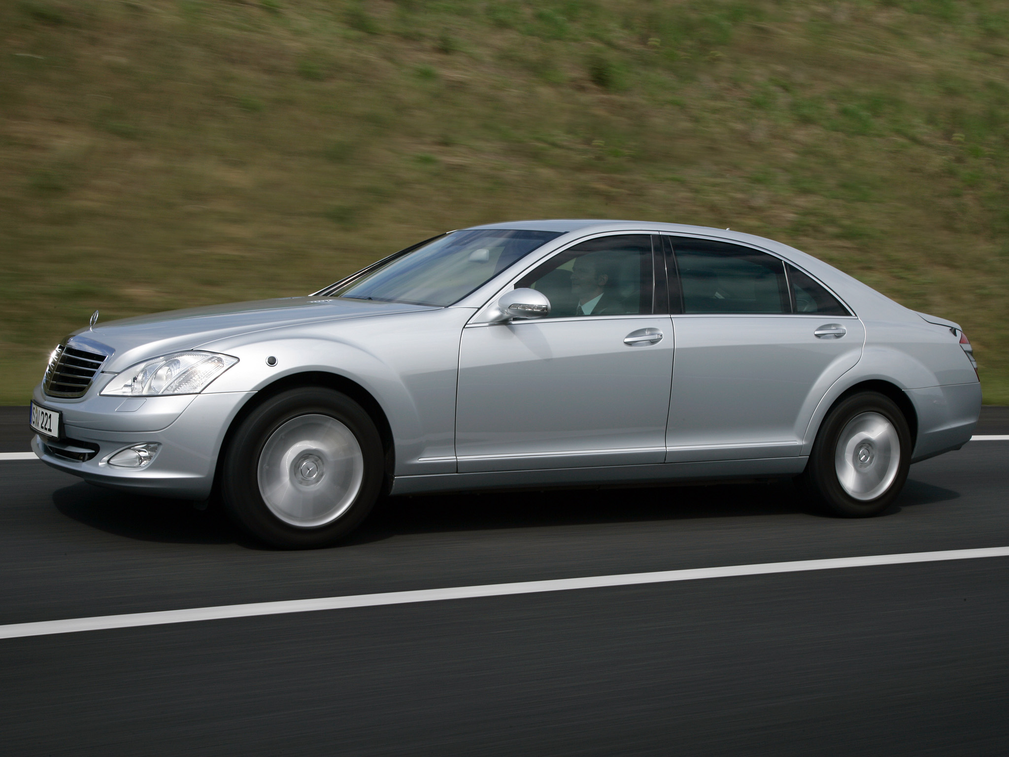 2007, Armored, Mercedes, Benz, S, 600, Guard, W221, Luxury Wallpaper