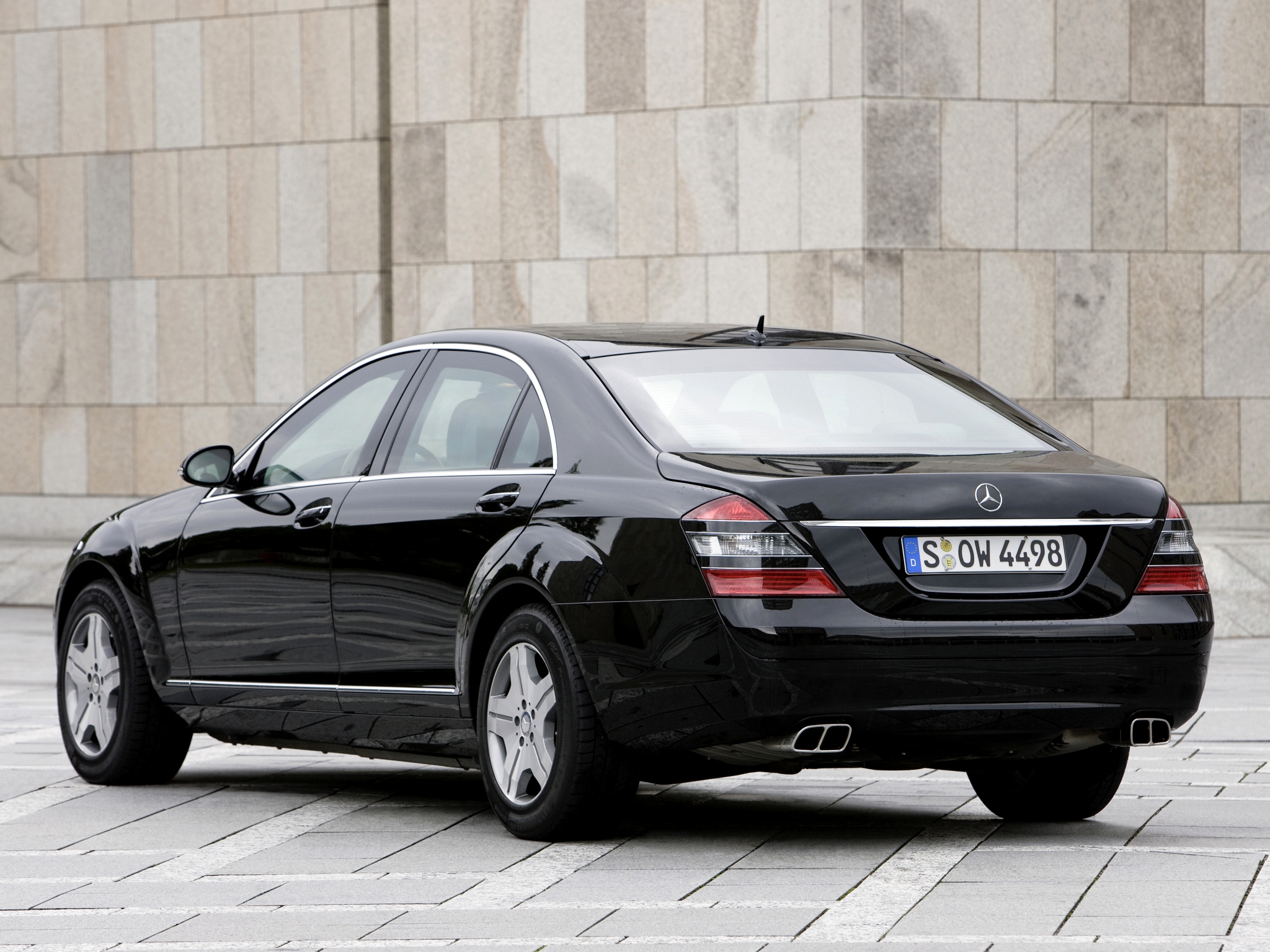 2007, Armored, Mercedes, Benz, S, 600, Guard, W221, Luxury Wallpaper