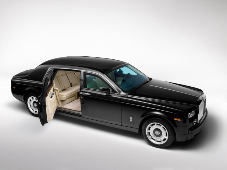 2007, Armored, Rolls, Royce, Phantom, Luxury HD Wallpaper Desktop Background