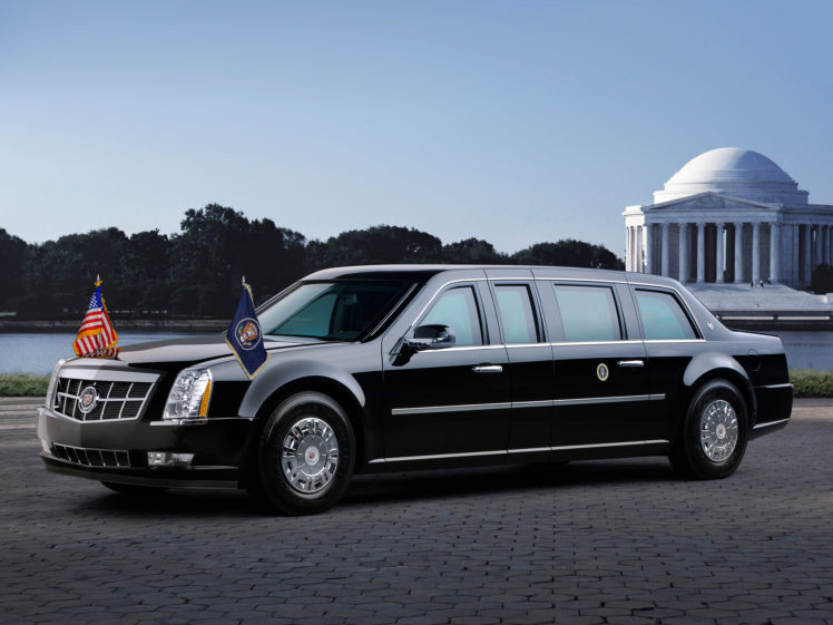2009, Armored, Cadillac, Presidential, State, Luxury HD Wallpaper Desktop Background