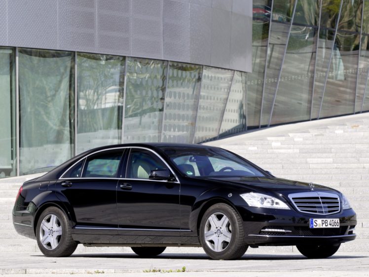 2010, Armored, Mercedes, Benz, S, 600, Guard, W221, Luxury