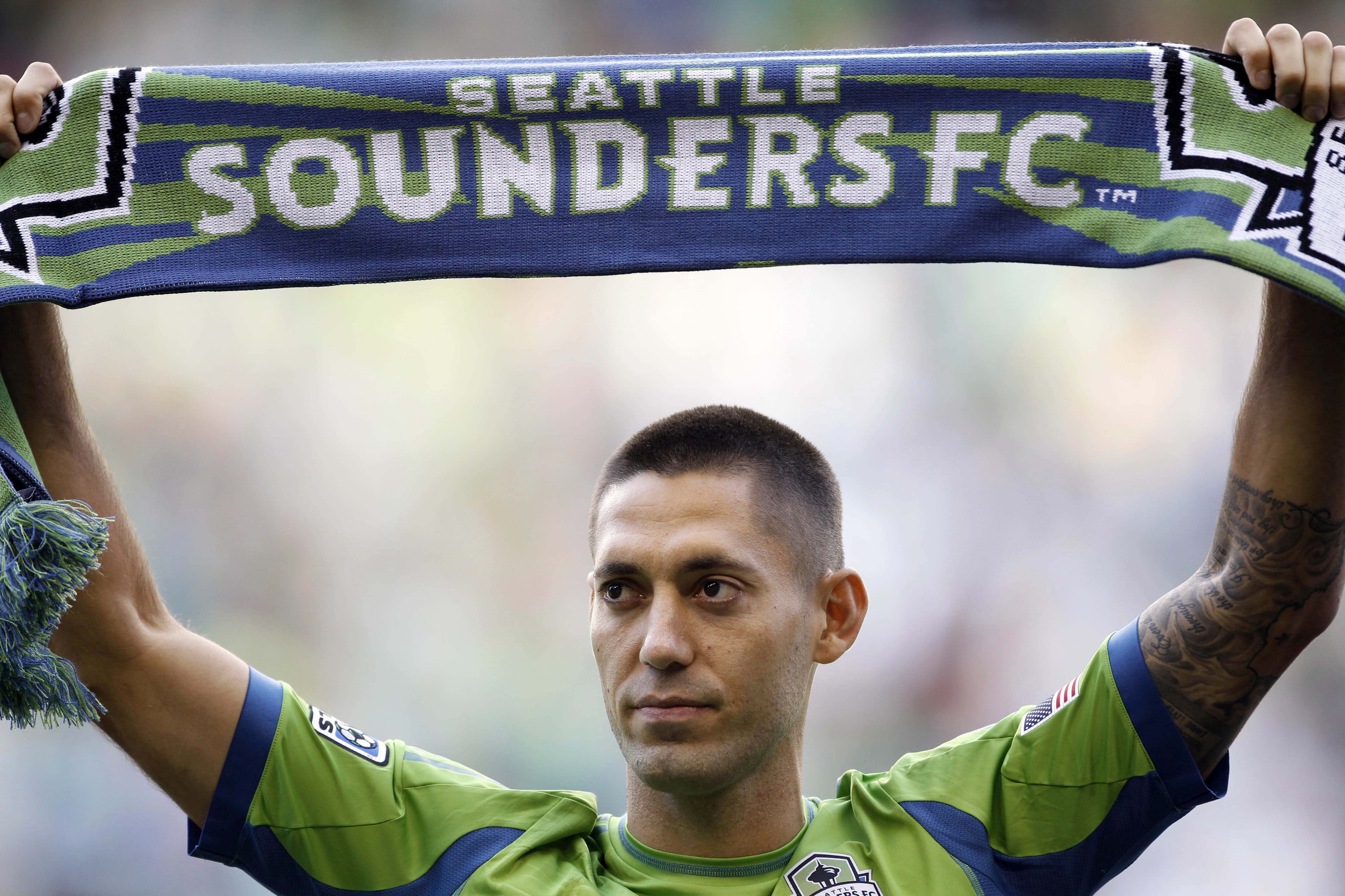 clint, Dempsey, Seattle, Sounders, Soccer Wallpaper