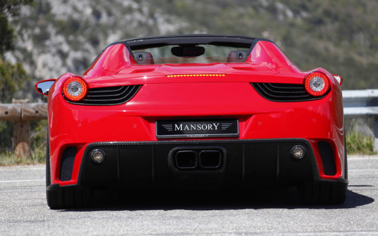 2012, Mansory, Ferrari, 458, Spider, Monaco, Supercar, Supercars HD Wallpaper Desktop Background