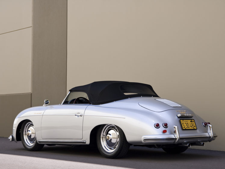 1955, Porsche, 356a, 1600, Super, Speedster, Reutter, T 1, Retro, Supercar, Supercars HD Wallpaper Desktop Background