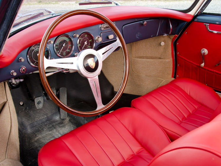 1955, Porsche, 356a, Carrera, Coupe, T 1, Retro, Interior HD Wallpaper Desktop Background