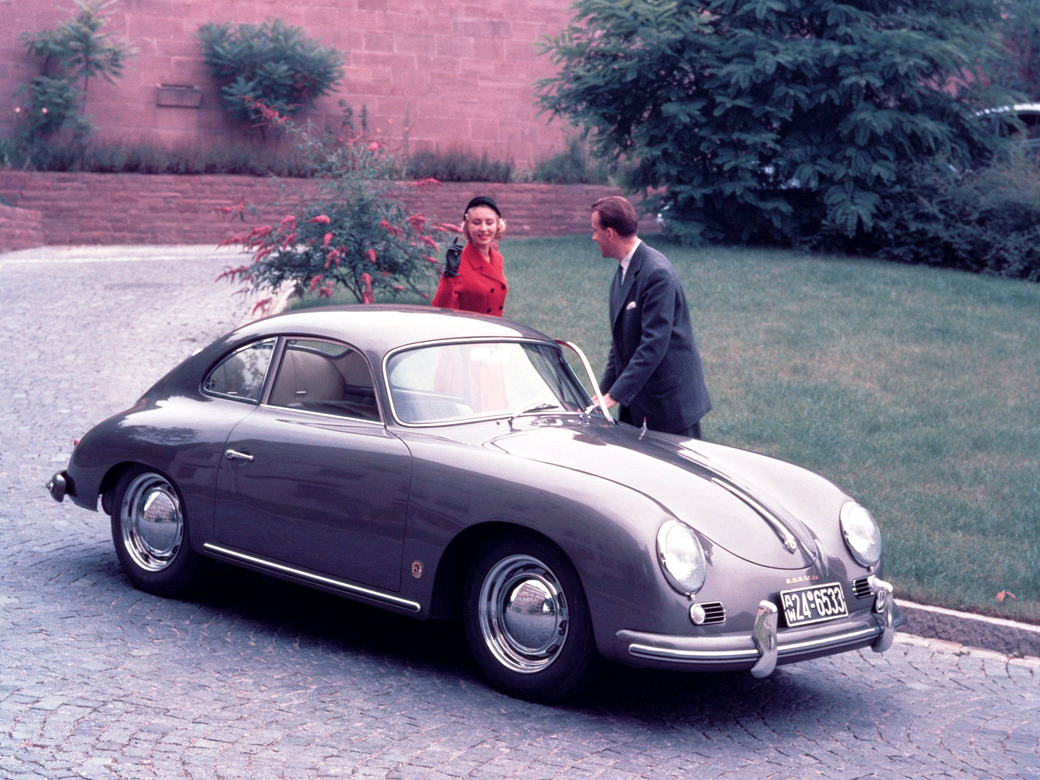 1955, Porsche, 356a, Coupe, T 1, Retro Wallpaper