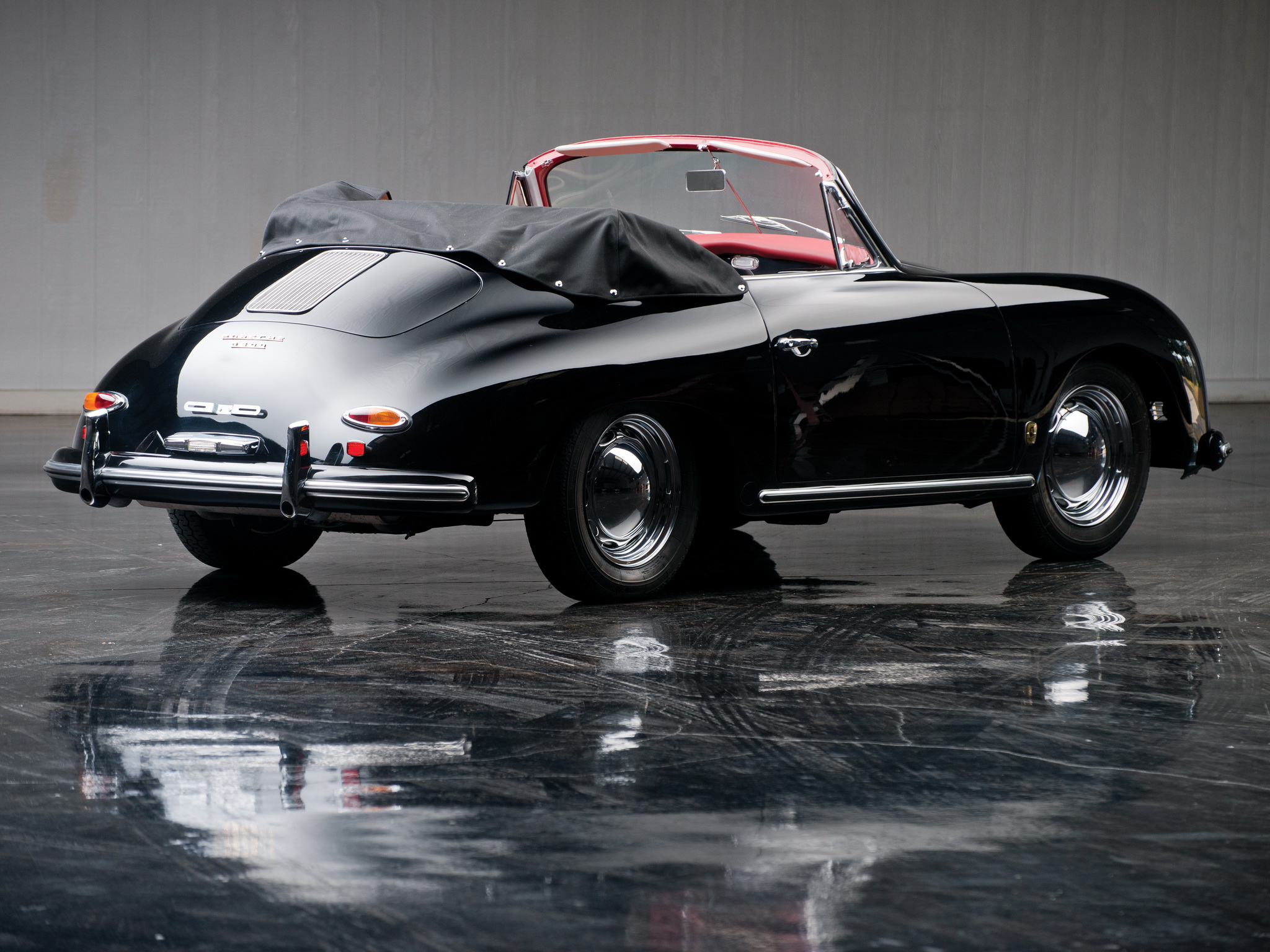 1958, Porsche, 356a, 1600, Cabriolet, Reutter, T 2, Retro Wallpaper
