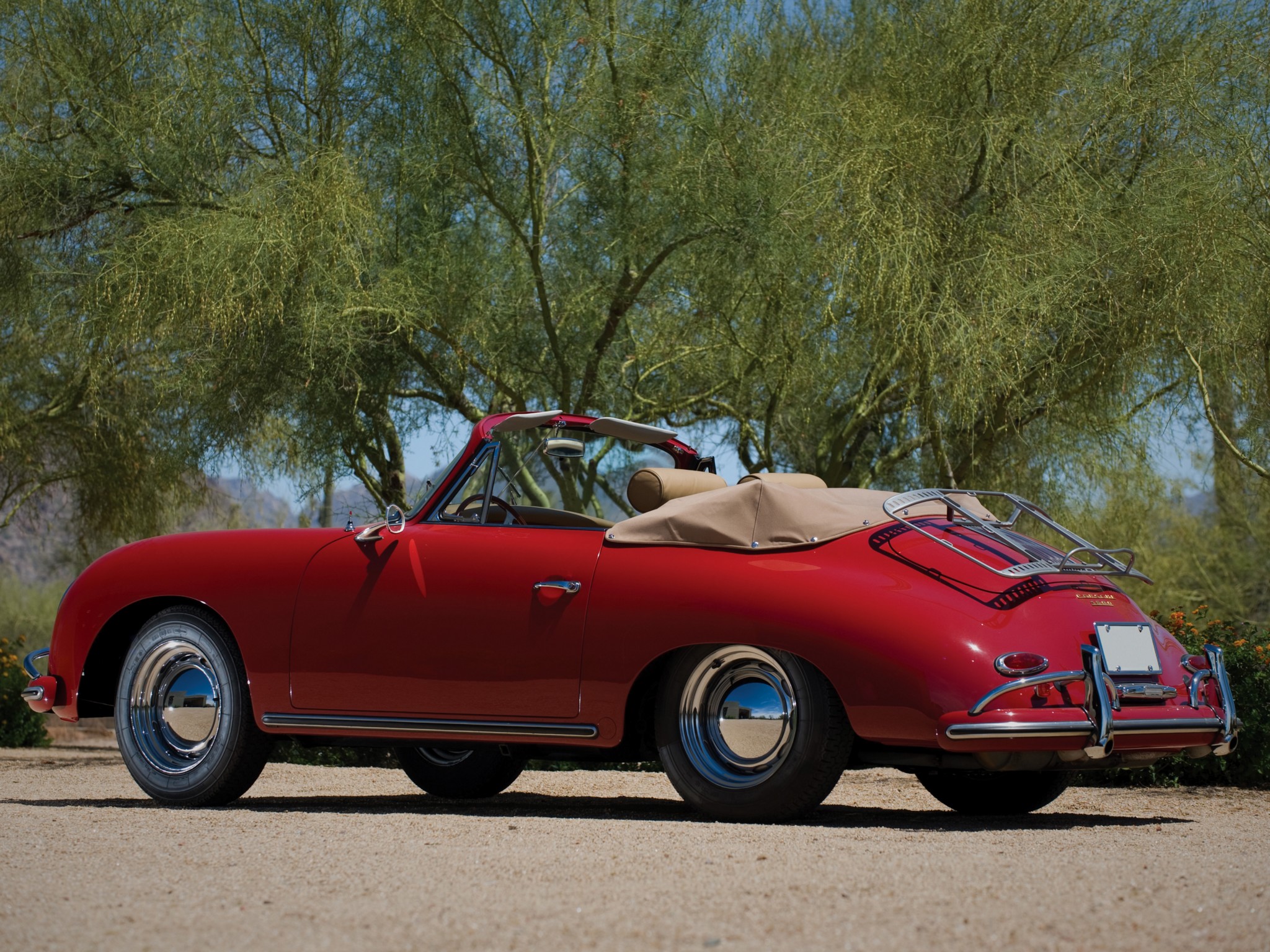 1958, Porsche, 356a, 1600, Cabriolet, Reutter, T 2, Retro Wallpaper