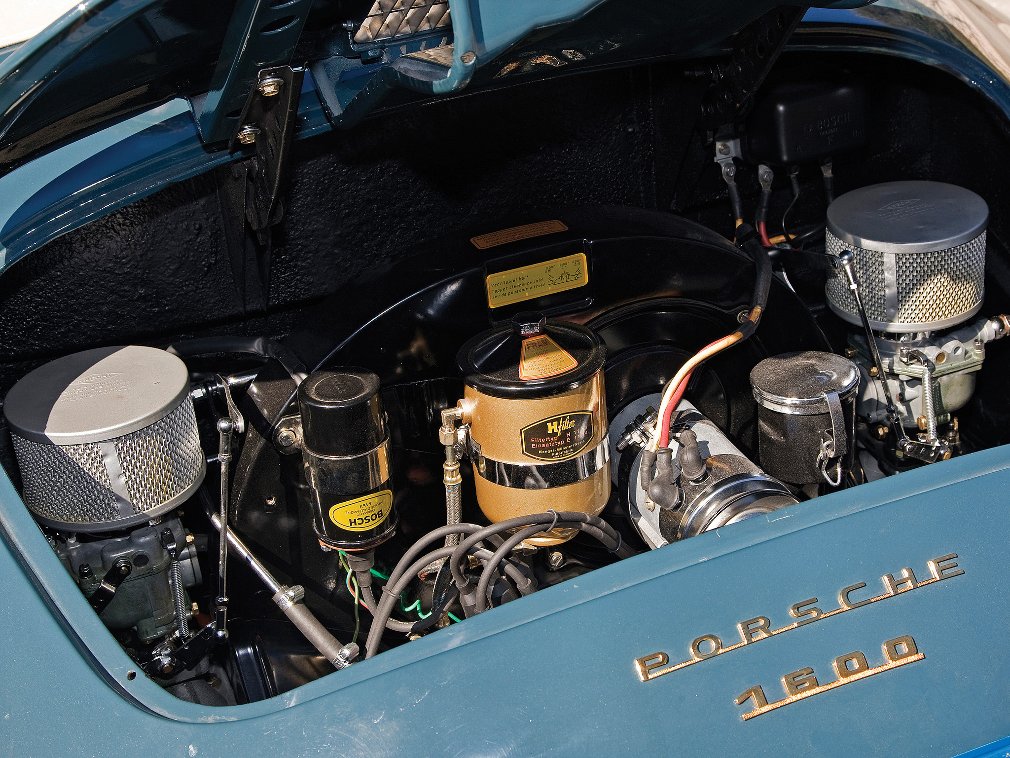 1958, Porsche, 356a, 1600, Speedster, T 2, Retro, Engine, Engines Wallpaper