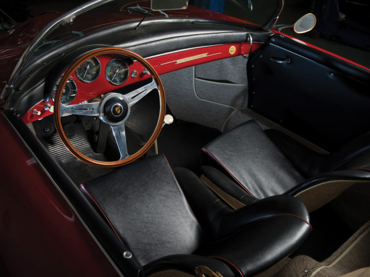 1958, Porsche, 356a, 1600, Speedster, Us spec, T 2, Retro, Interior HD Wallpaper Desktop Background