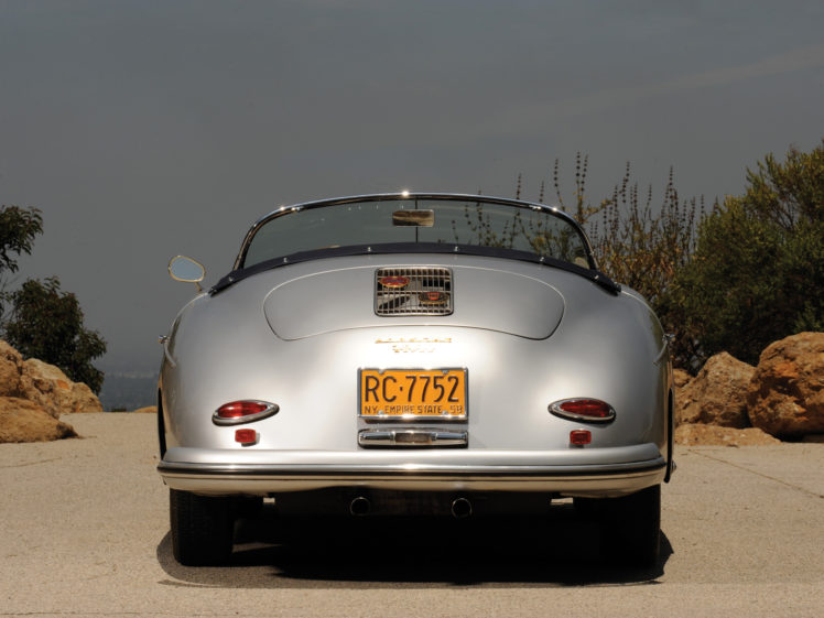 1958, Porsche, 356a, 1600, Super, Speedster, Reutter, Us spec, T 2, Retro HD Wallpaper Desktop Background