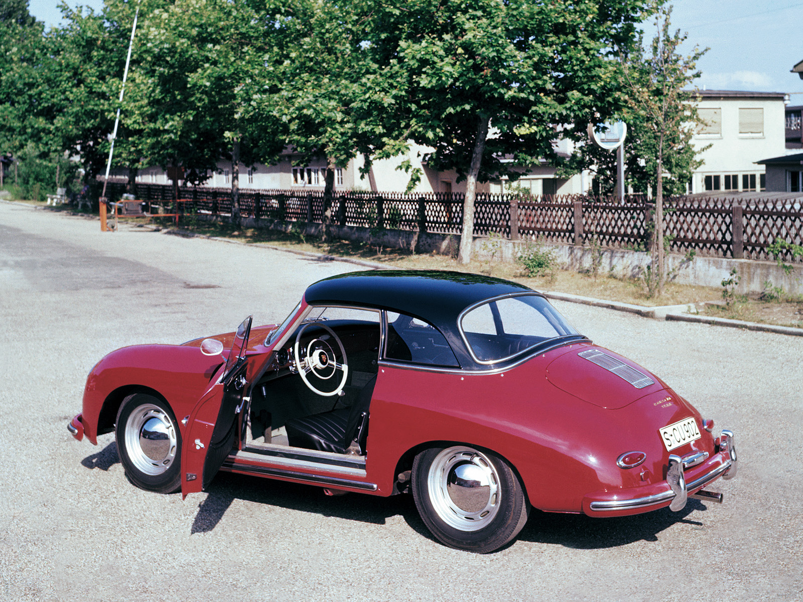 1958, Porsche, 356a, Hardtop, Cabrio, T 2, Retro, Interior Wallpaper