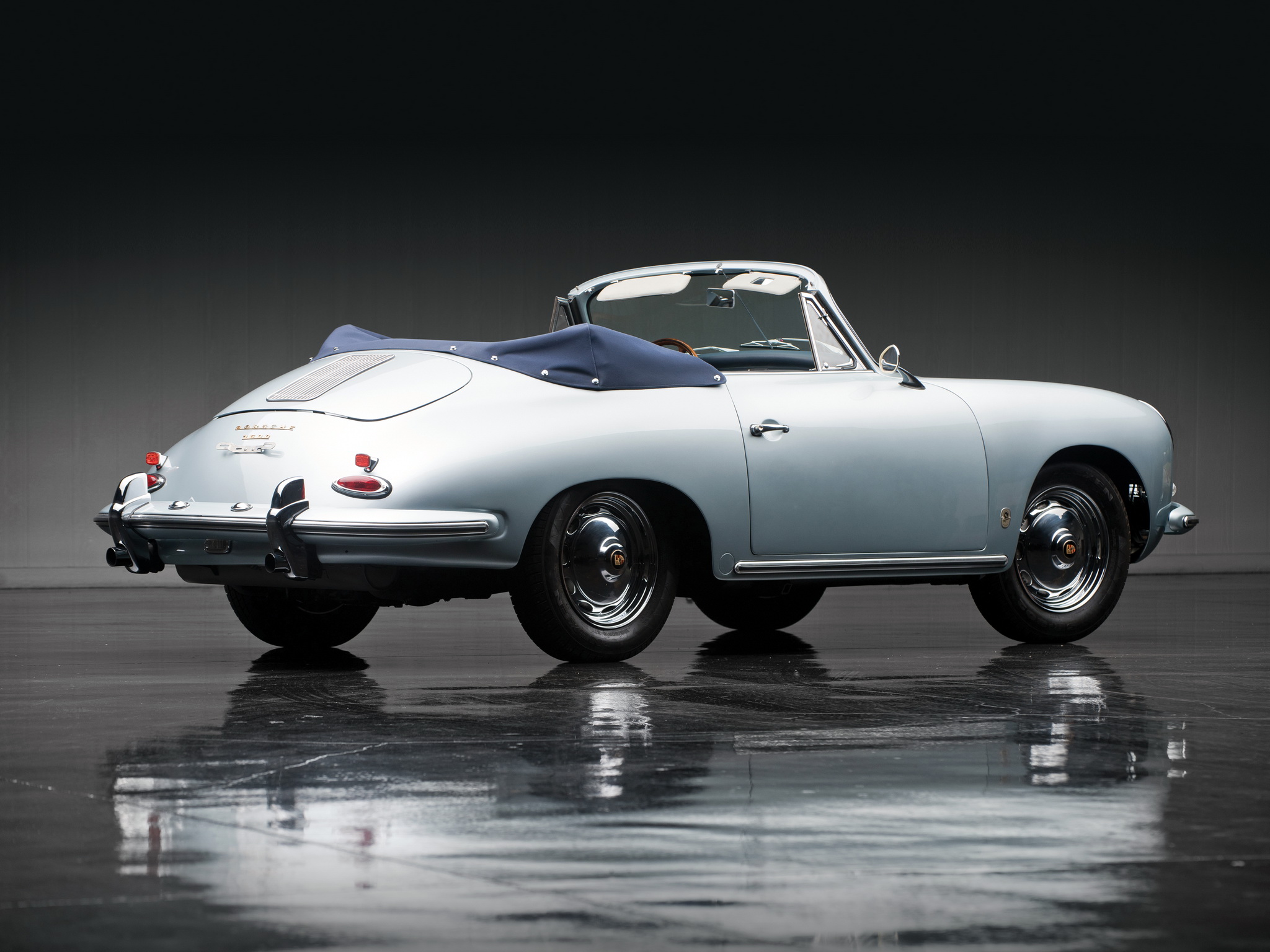 1960, Porsche, 356b, 1600, Cabriolet, Reutter, T 5, Classic Wallpaper