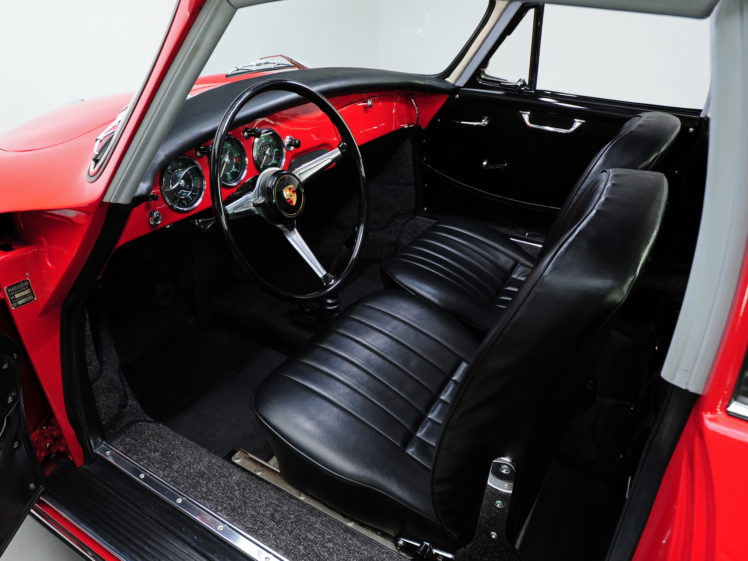 1961, Porsche, 356b, 1600, Super, Coupe, Karmann, Classic, Interior HD Wallpaper Desktop Background