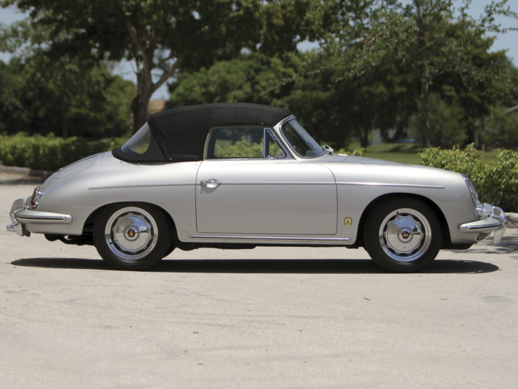 1962, Porsche, 356b, 1600, Cabriolet, Reutter, T 6, Classic, Fg HD Wallpaper Desktop Background