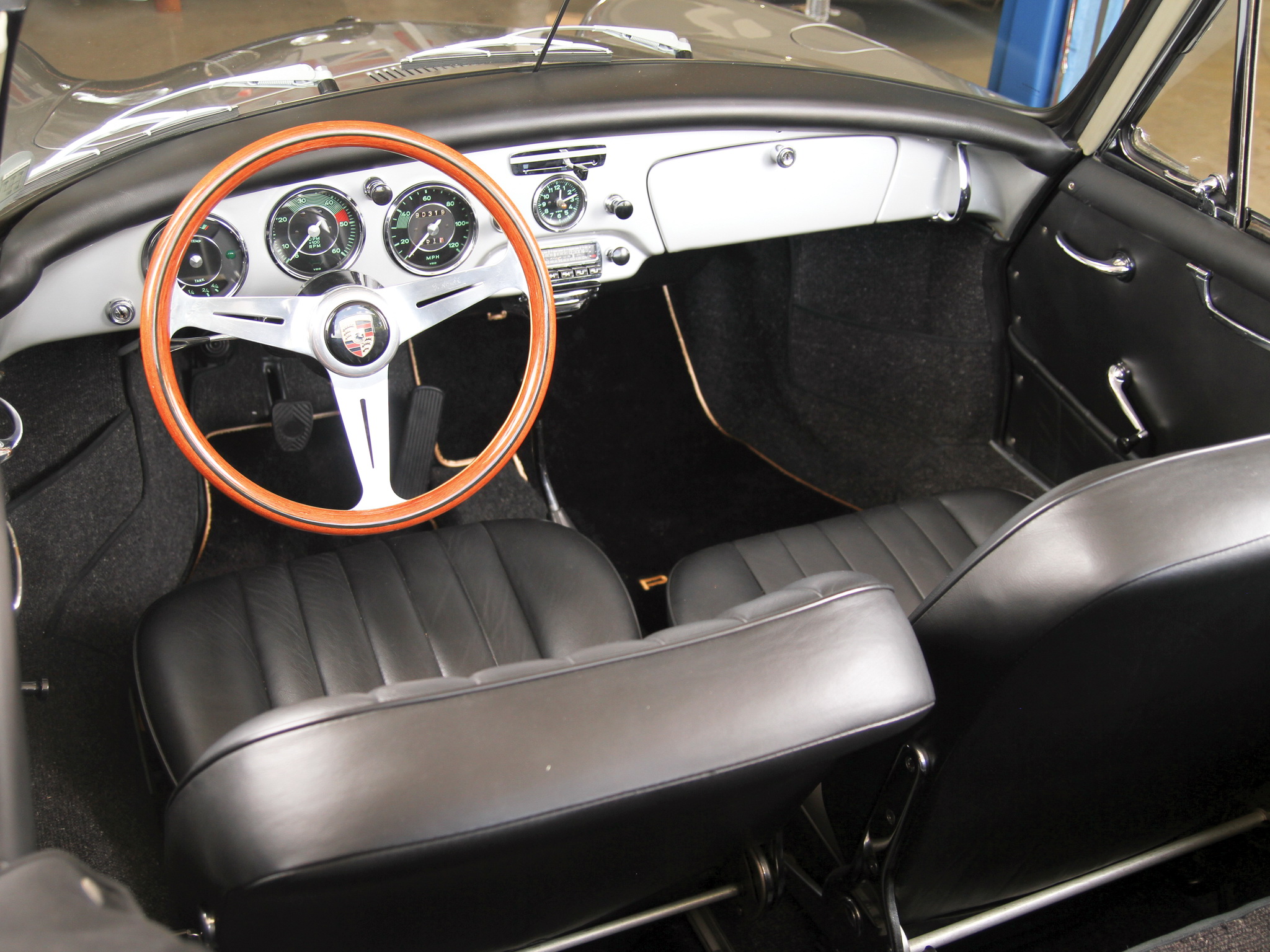 1962, Porsche, 356b, 1600, Cabriolet, Reutter, T 6, Classic, Interior Wallpaper