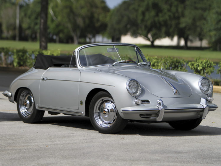 1962, Porsche, 356b, 1600, Cabriolet, Reutter, T 6, Classic HD Wallpaper Desktop Background