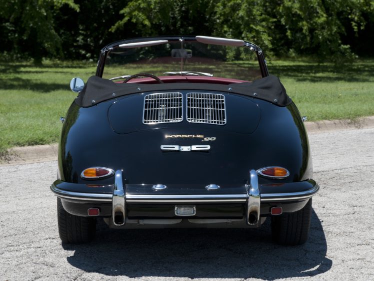 1962, Porsche, 356b, 1600, Super 90, Cabriolet, Reutter, T 6, Classic, Gh HD Wallpaper Desktop Background