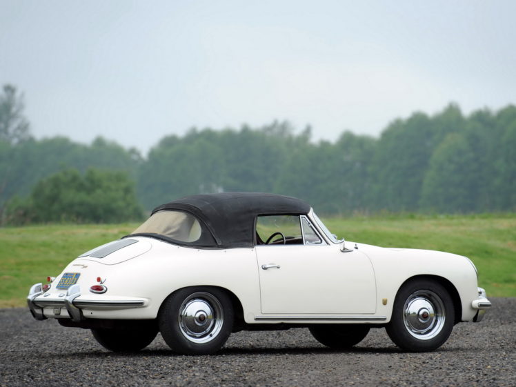 1962, Porsche, 356b, 1600, Super 90, Cabriolet, Reutter, T 6, Classic, Fd HD Wallpaper Desktop Background