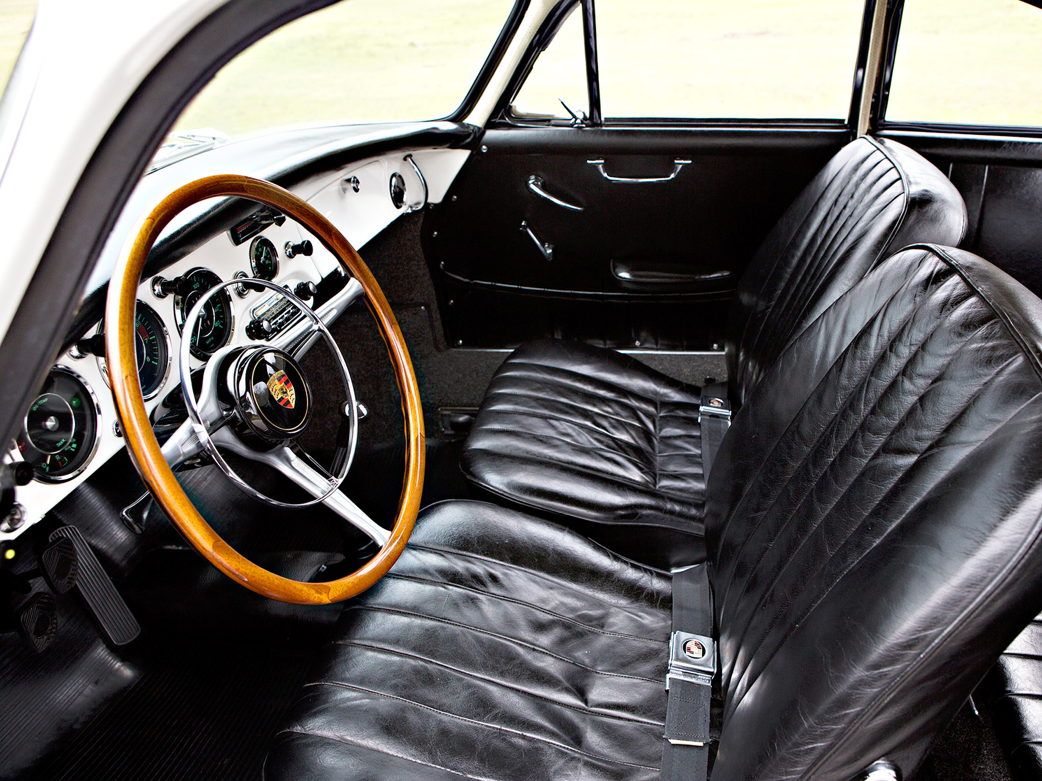 1962, Porsche, 356b, Carrera, 2, Coupe, T 6, Classic, Interior Wallpaper