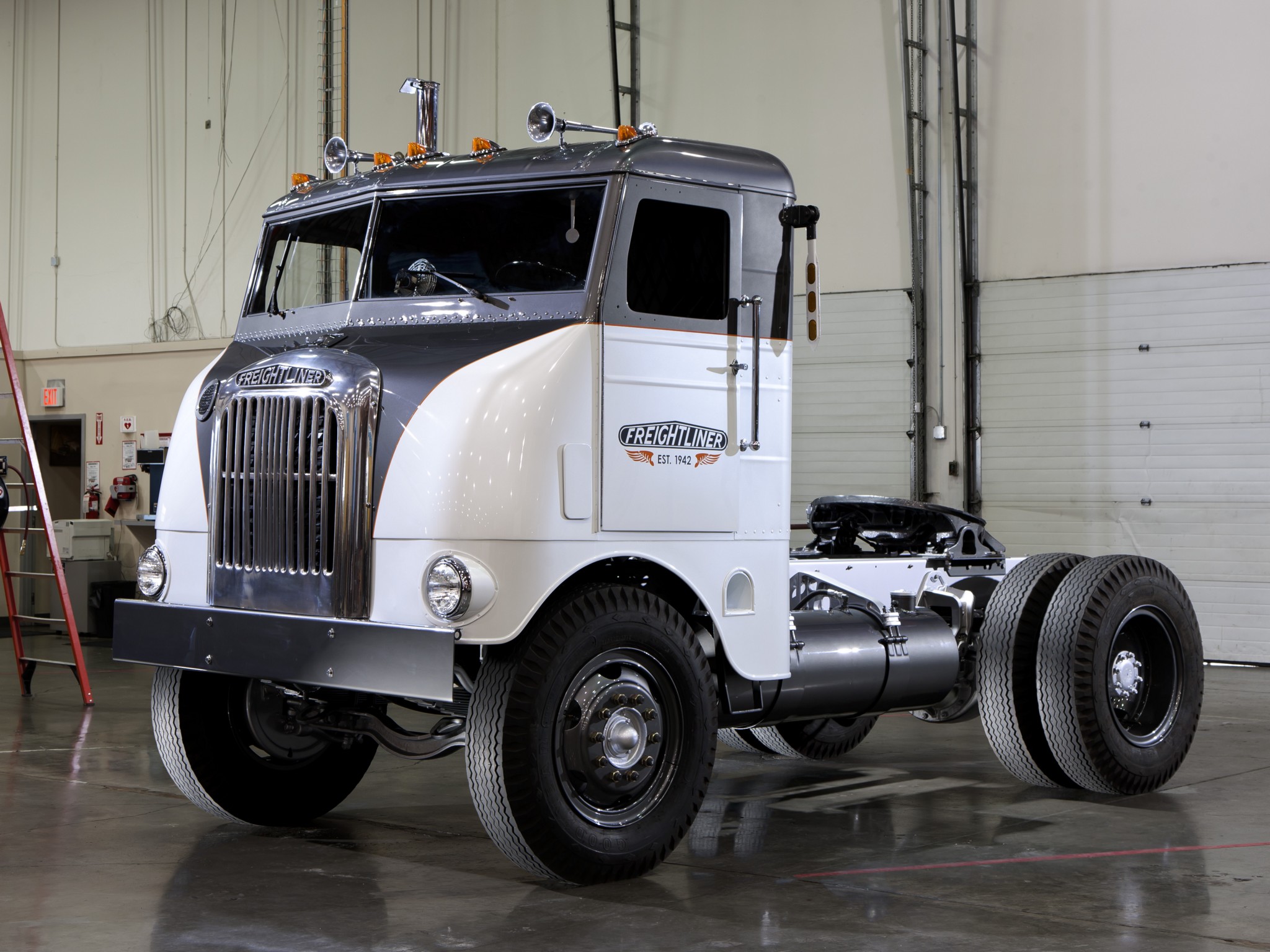 1947, Freightliner, Semi, Tractor, Retro Wallpaper
