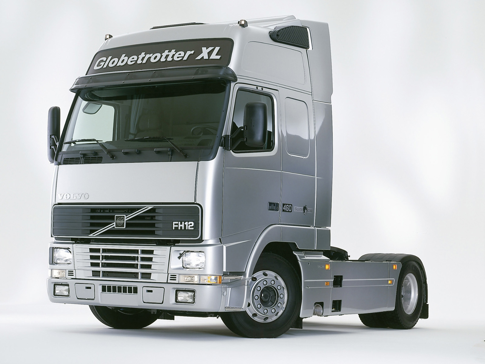 1995, Volvo, Fh12, Globetrotter, X l, Silver, Cab, Semi, Tractor Wallpaper