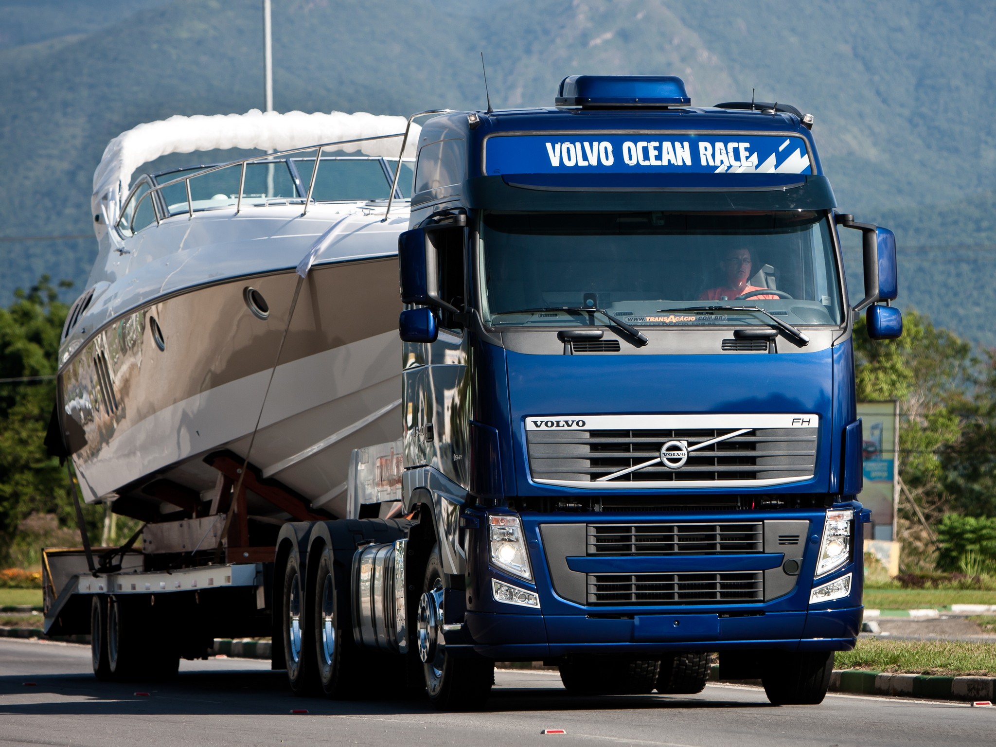 2012, Volvo, Fh, 540, 6x4, Semi, Tractor Wallpaper