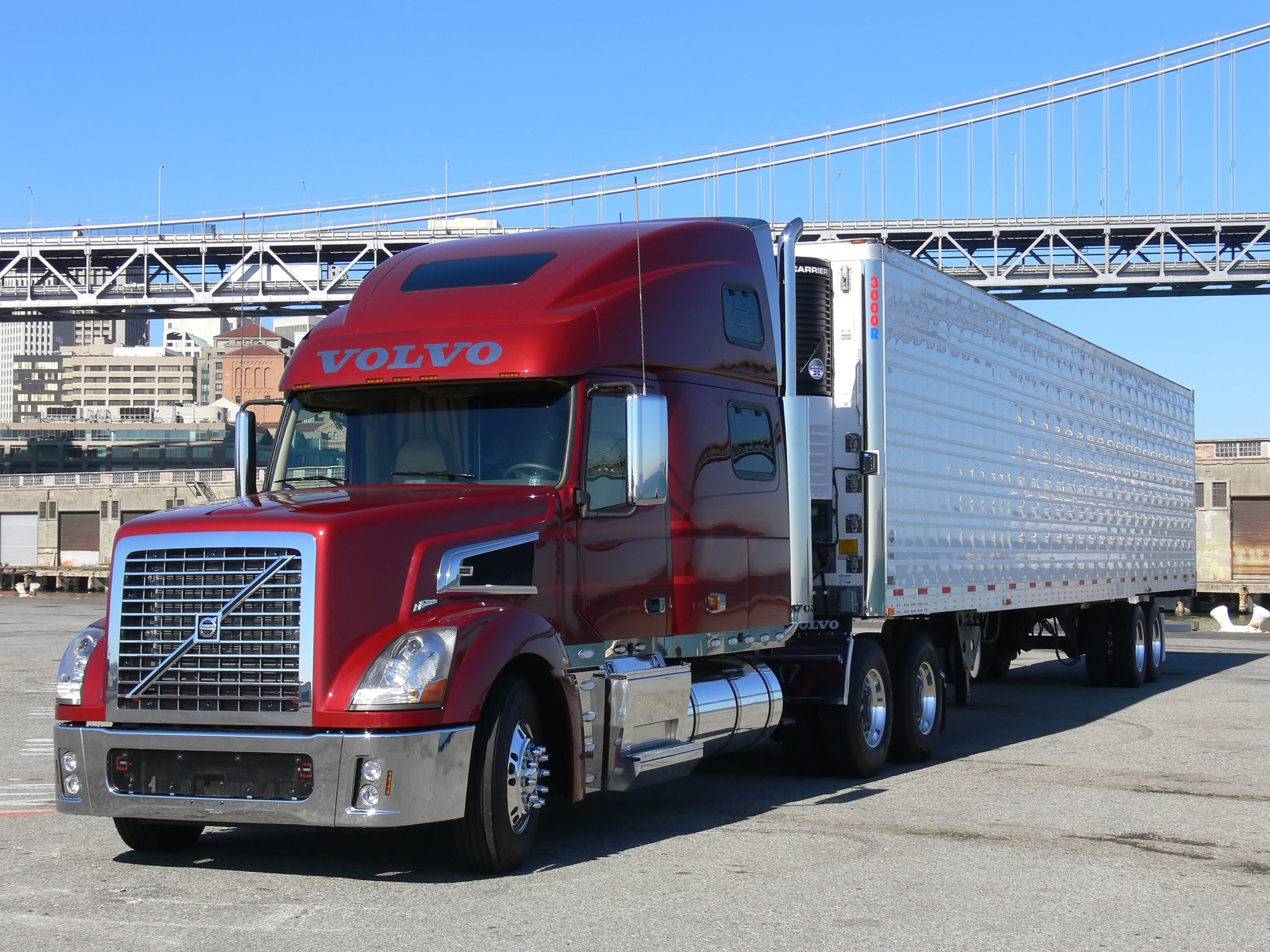 2005, Volvo, Vt880, Semi, Tractor Wallpaper