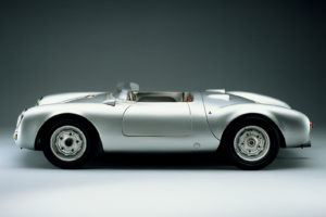 1956, Porsche, 550, Spyder, Retro