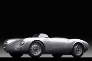 1956, Porsche, 550, Spyder, Retro