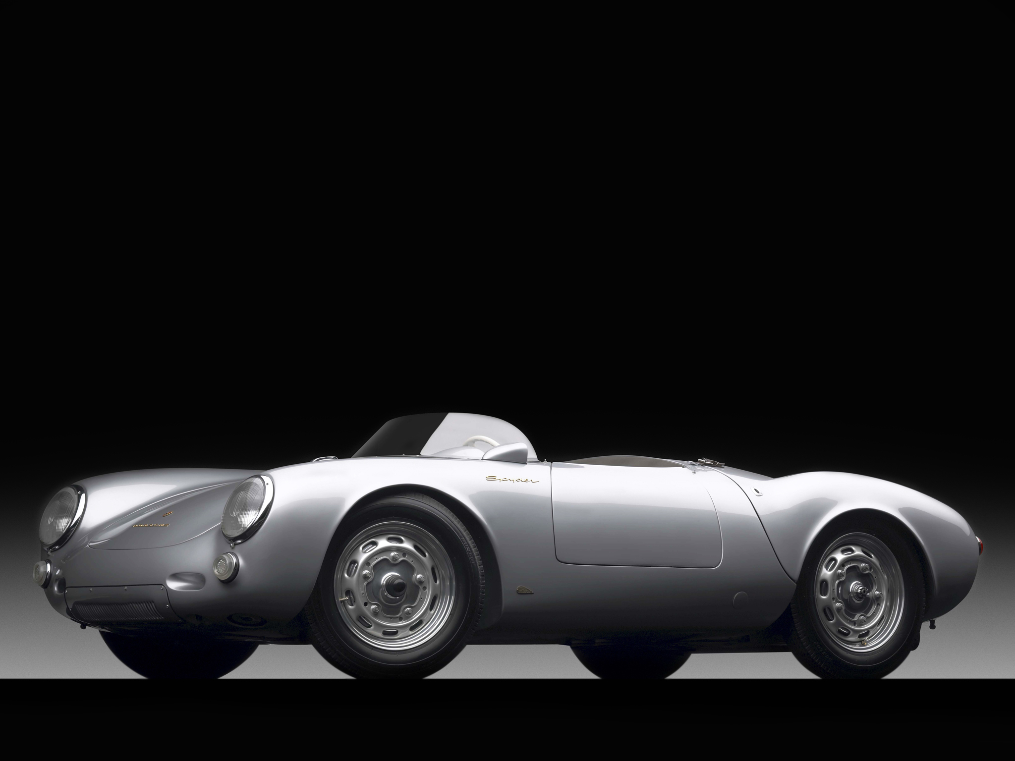 1956, Porsche, 550, Spyder, Retro Wallpaper